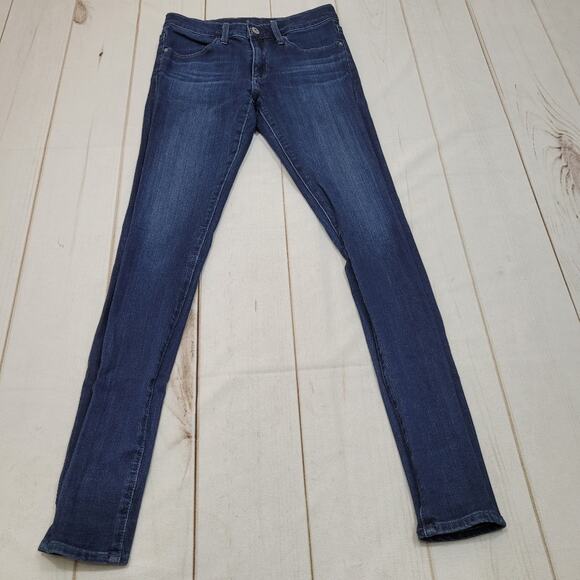 Adriano Goldschmied Contour 360 dark wash super skinny jeans midrise - Picture 1 of 8
